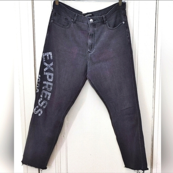 Express High Rise Vintage Skinny Denim Jeans - Picture 1 of 3